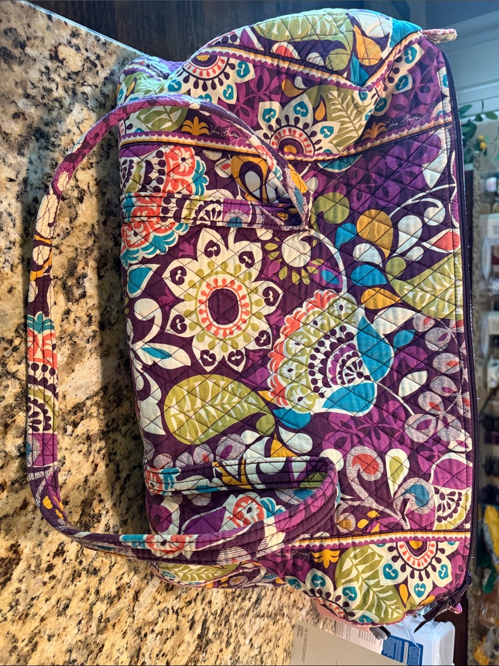 Vera Bradley travel bag